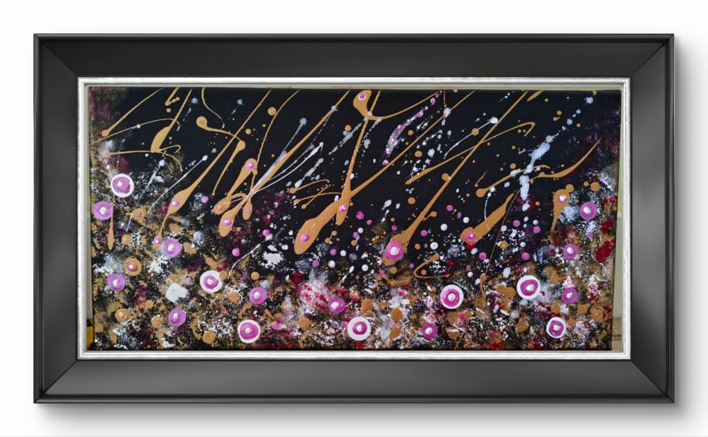  Un tablou creat in acrilic pentru cei c