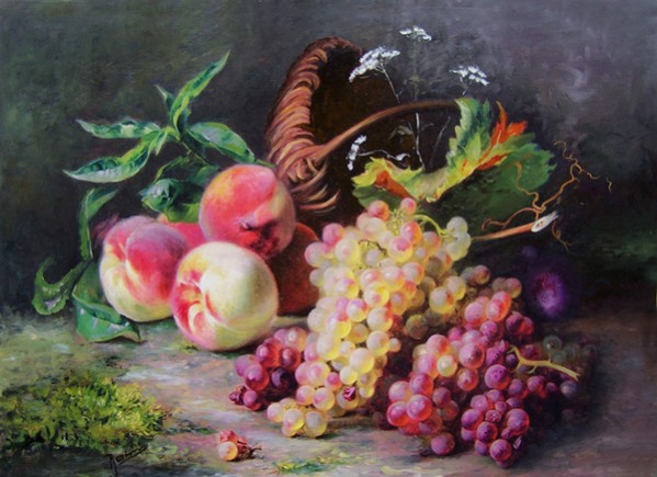 alte Picturi Piersici si struguri