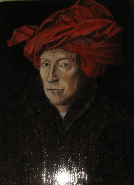 alte Picturi Replica barbatul cu turban rosu van eick