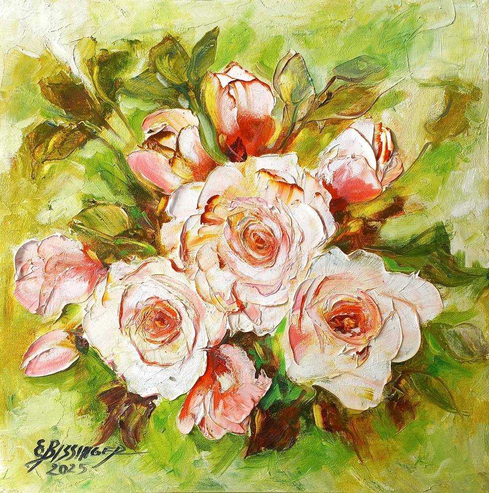 pictura in ulei pe panza, original Art B