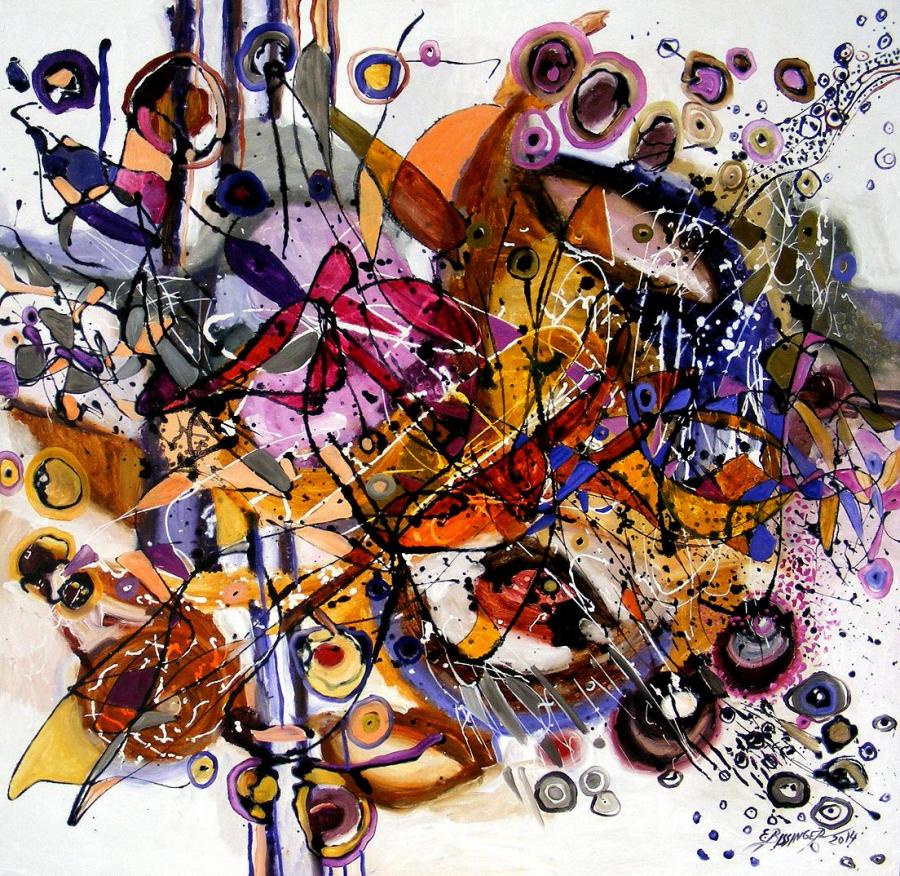 Picturi abstracte/ moderne Acoperis pent