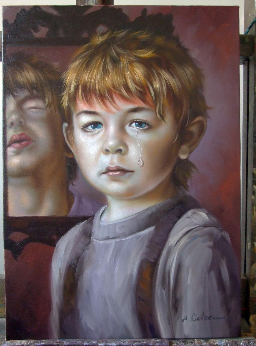 Picturi cu potrete/nuduri Lacrima dracus