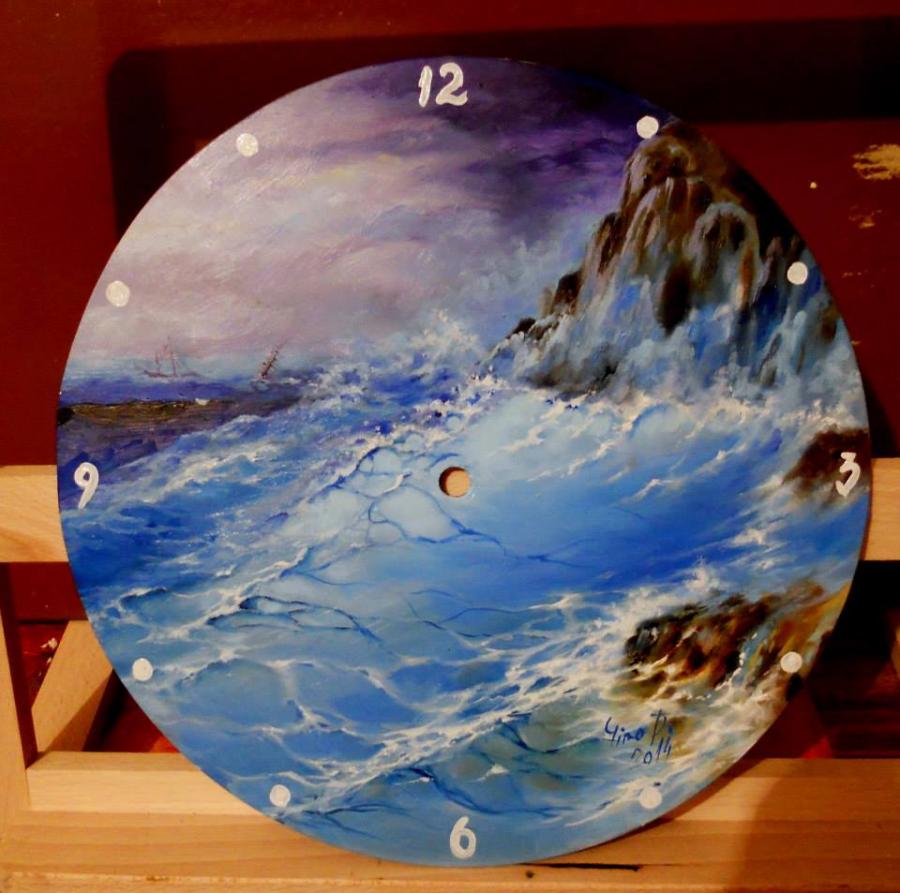 Picturi maritime navale Ceas de perete c