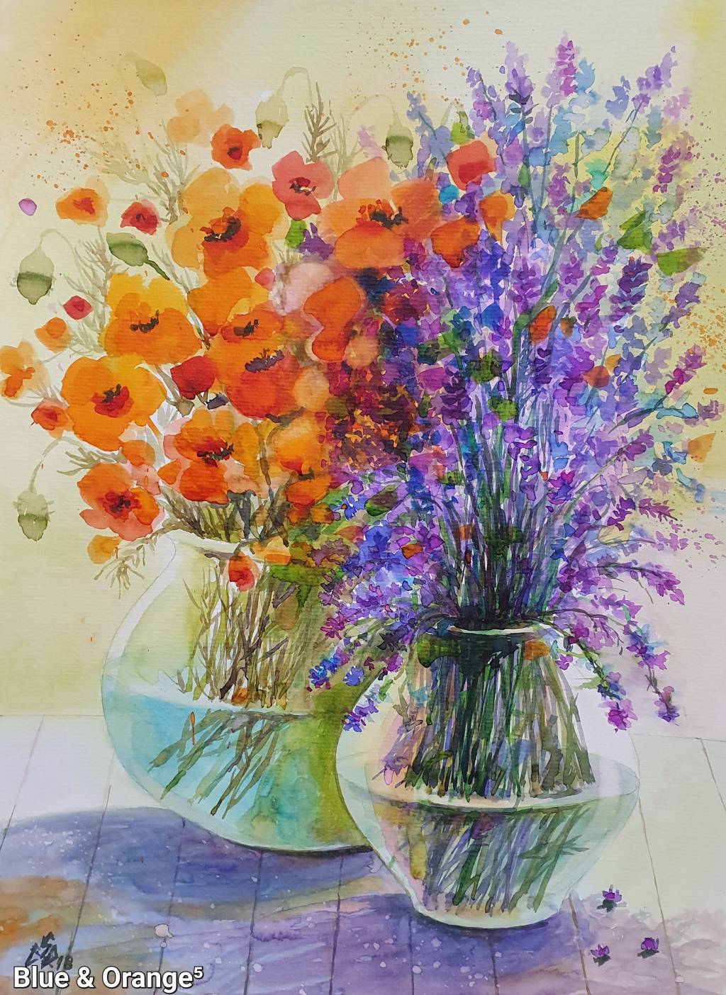 Picturi vase cu flori, Natura statica. 