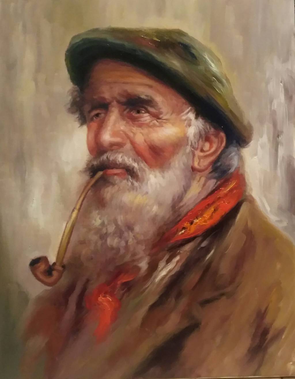 Poza Bătrânul cu pipa
