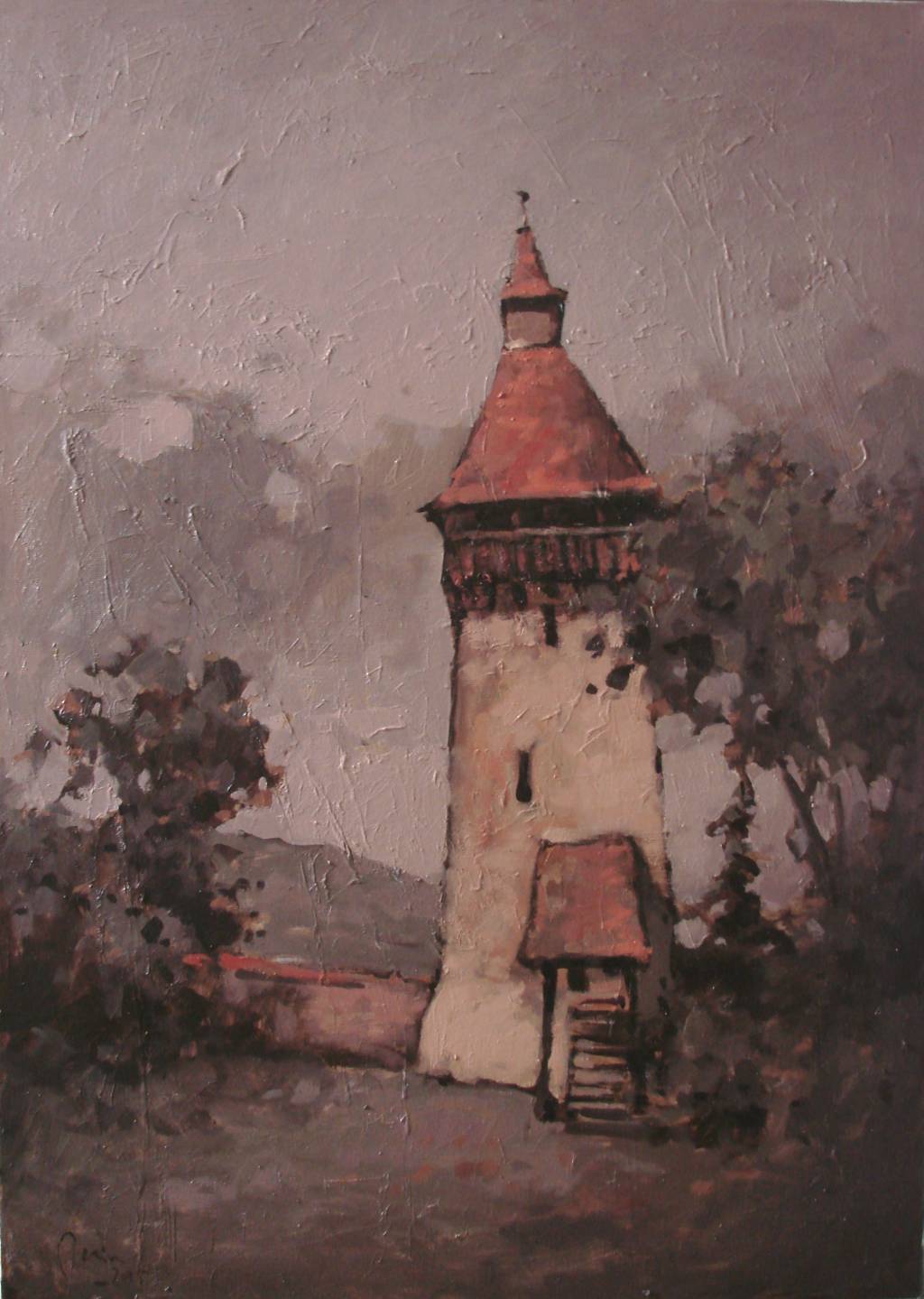 Poza Biertan, Turnul Bisericii fortifica