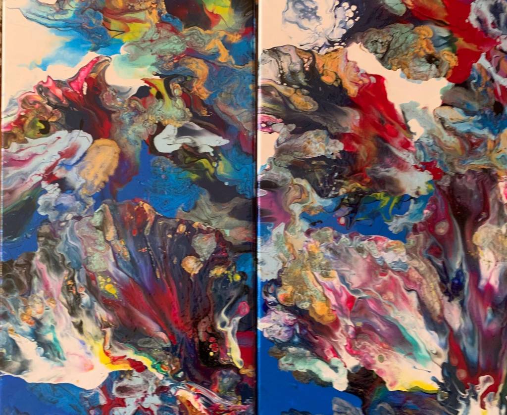 Poza Blue dream - Diptic