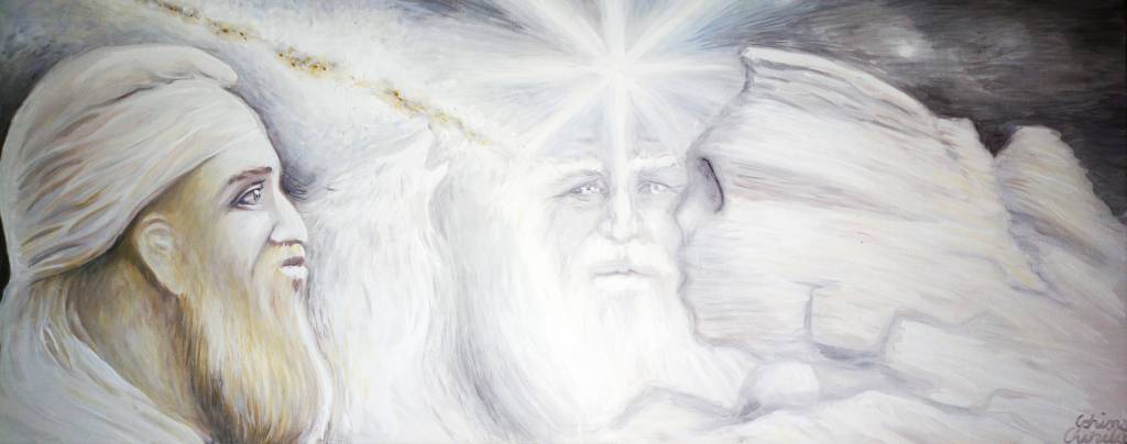 Poza Burebista, Zamolxis si sfinxul din 