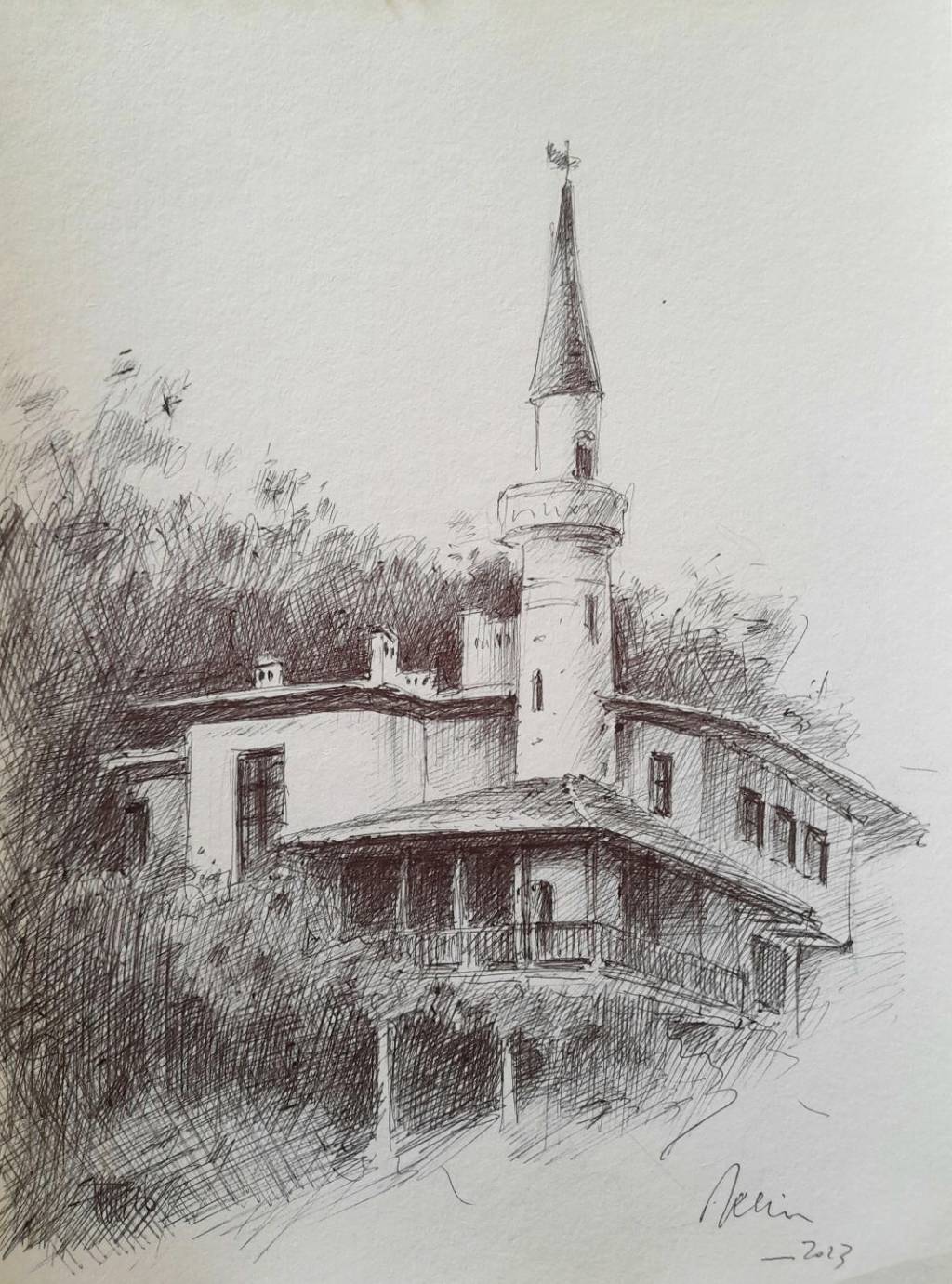 Poza Castelul Reginei Maria, Balcic, des