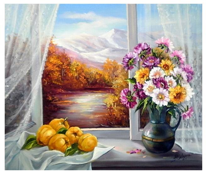 Poza CU TOAMNA IN FEREASTRA