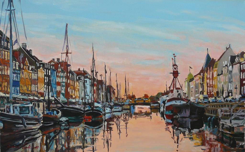 Poza Dimineata pe canalul Nyhavn