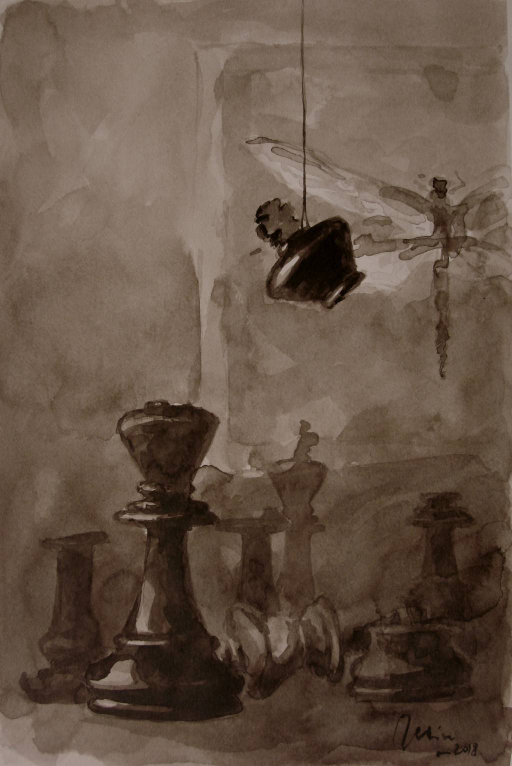 Poza Fara nume, tus pe hartie