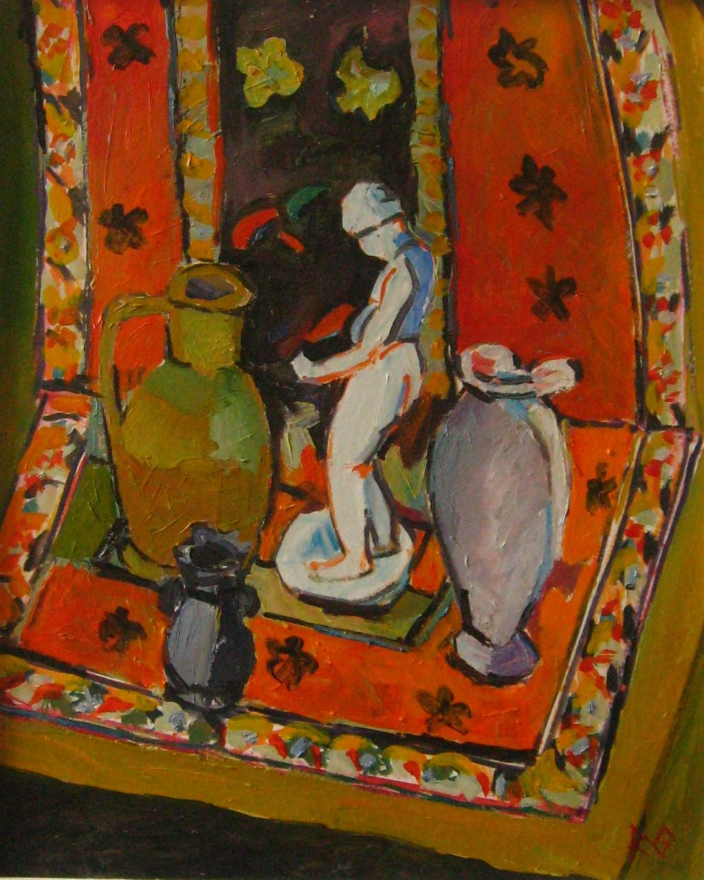Poza G106-NATURA STATICA CU STATUETA