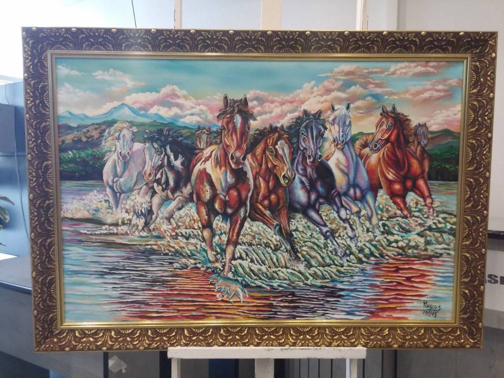 Poza Galop in apa