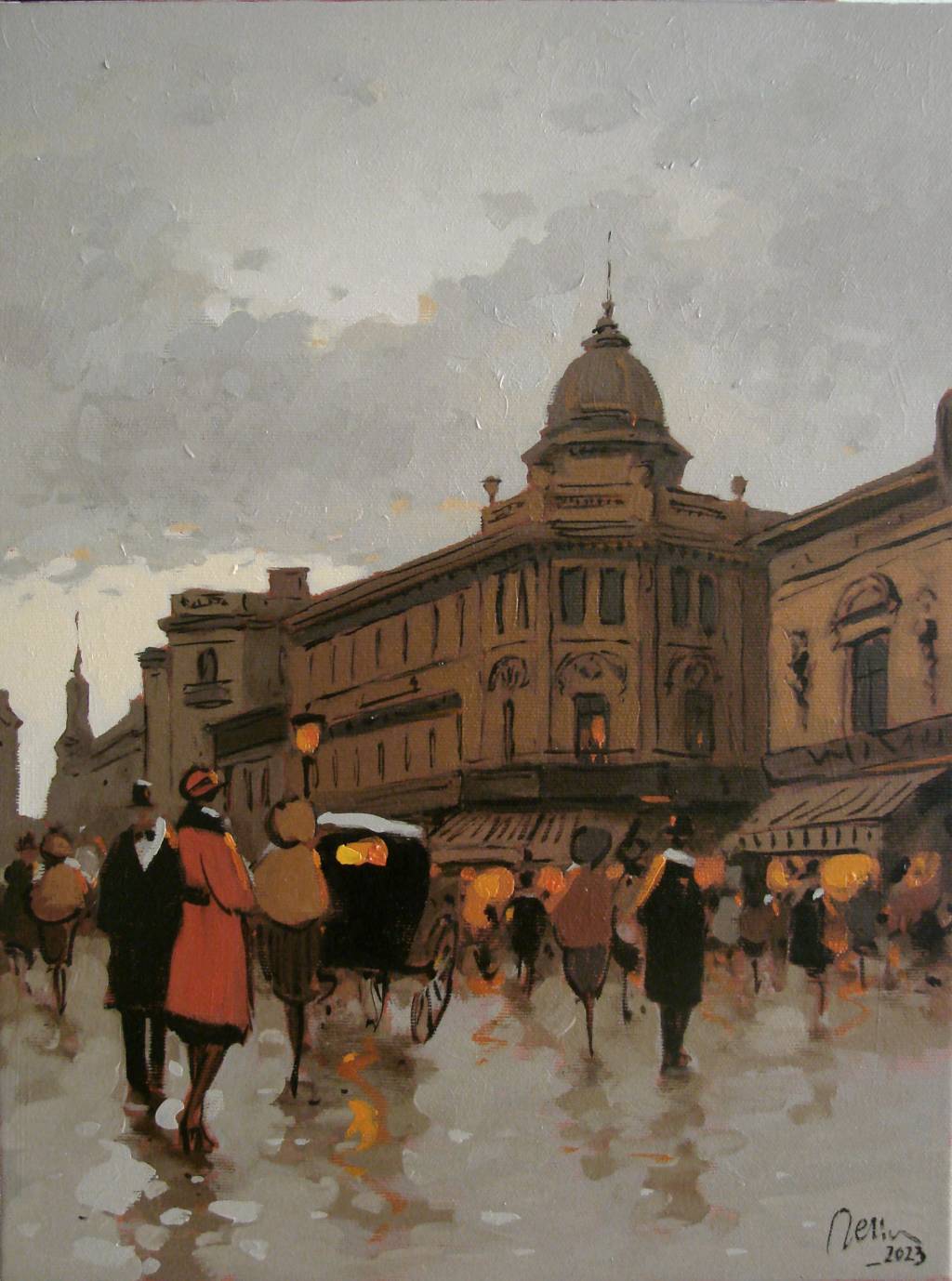 Poza La Capsa, pe inserat