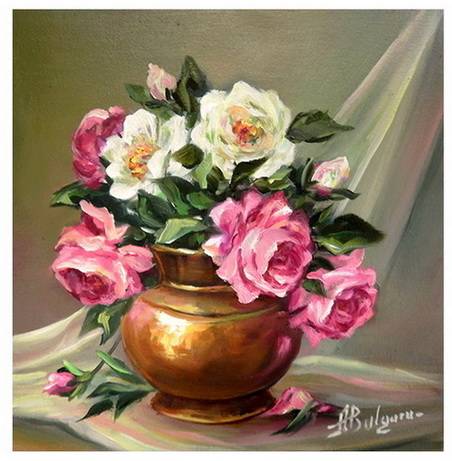 Poza MIC  BUCHET CU ROZE 