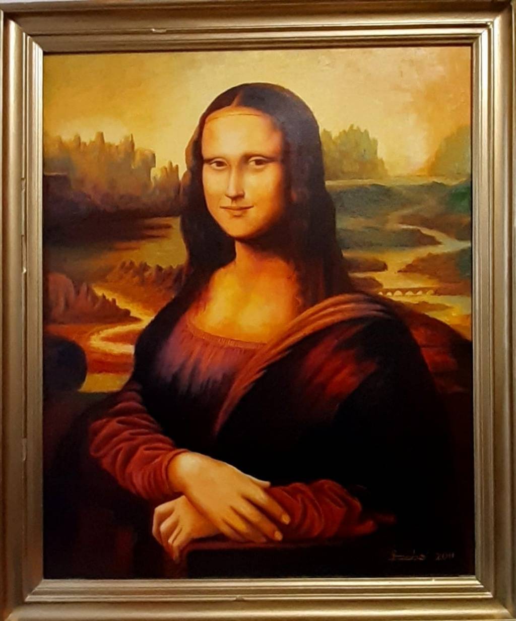 Effectiveness Interpersonal Shopkeeper Mona Lisa . Tablou de Dobai Andrei Tiberiu
