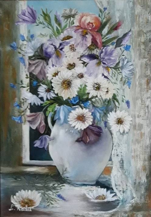 Poza MULTE FLORI IN VAS -NOU