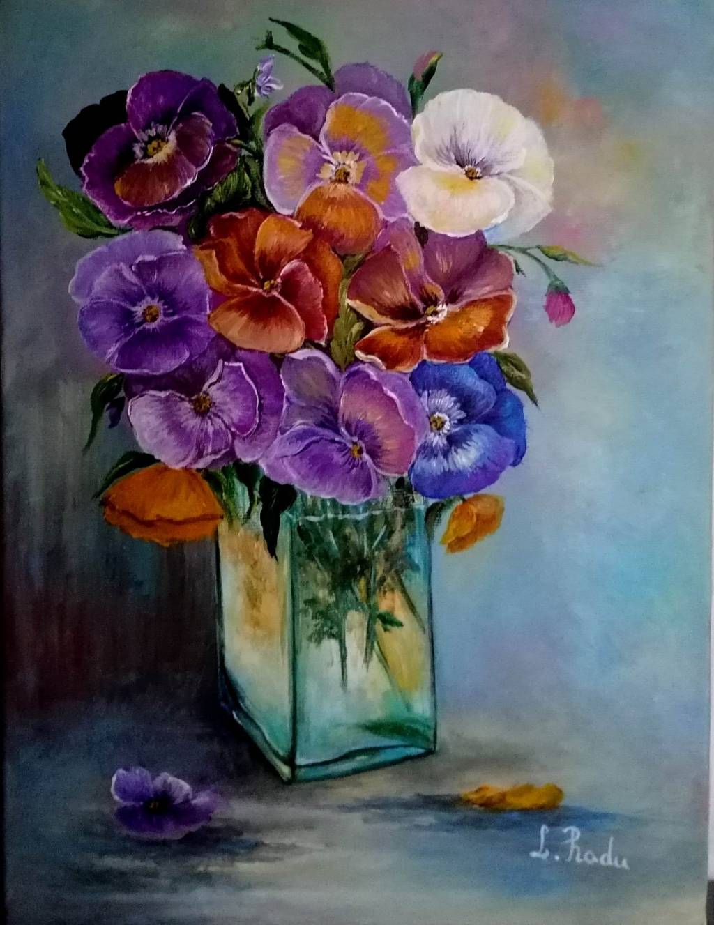 Poza PANSELUTE IN VAZA