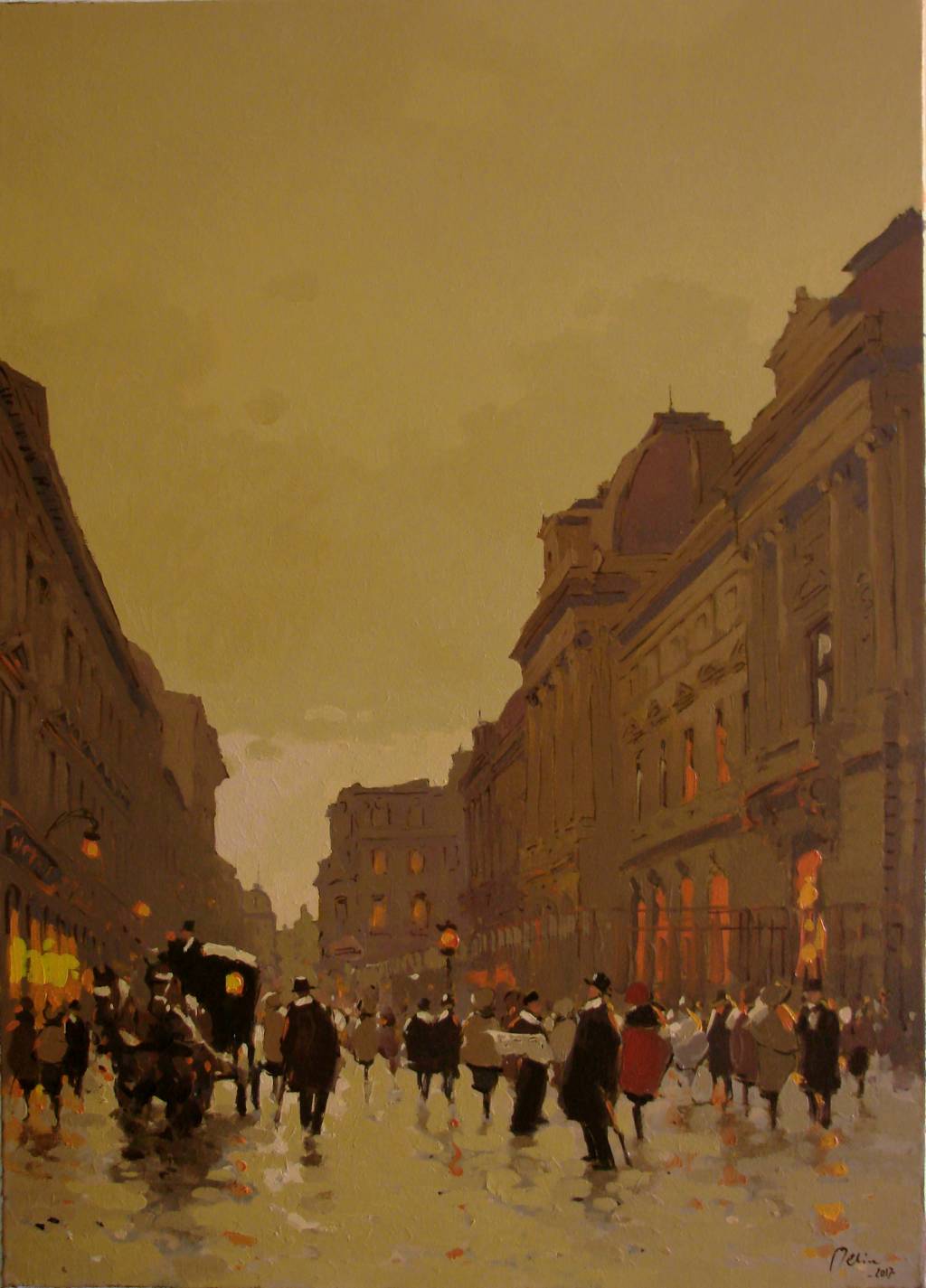 Poza Prin vechiul Bucuresti, Lipscani, B