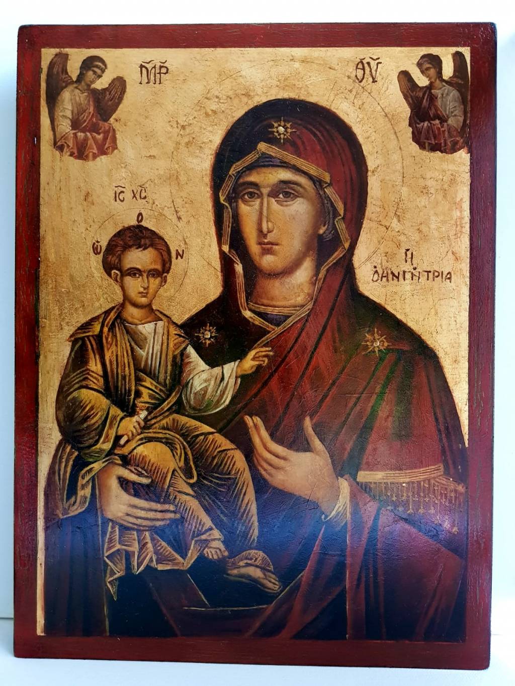 Poza sfanta fecioara cu pruncul
