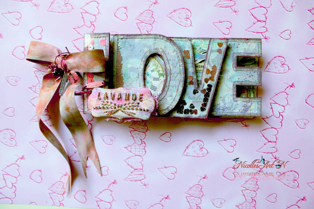 Poza Shaker Journal - Love Album - Stamp
