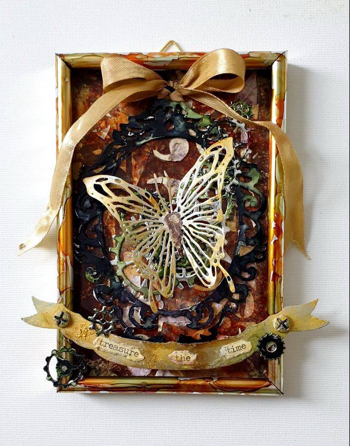 Poza Tablou metalic steampunk colectia T