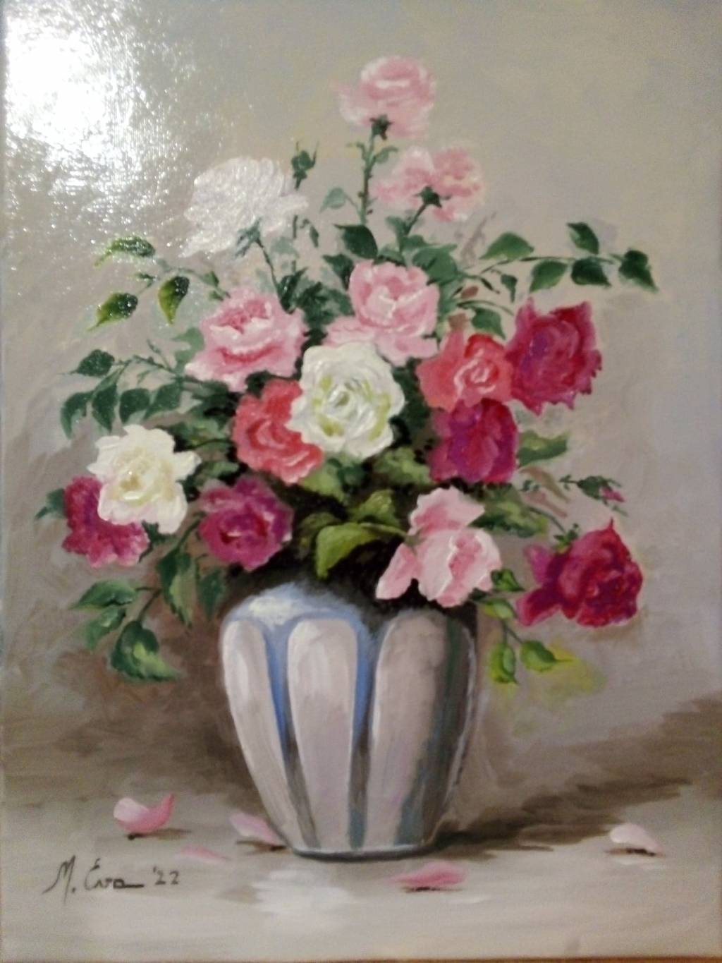 Poza Trandafiri in vaza 