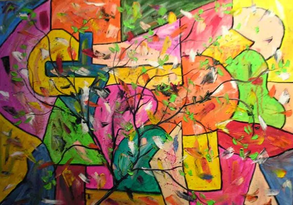 Picturi abstracte/ moderne Joc de culori