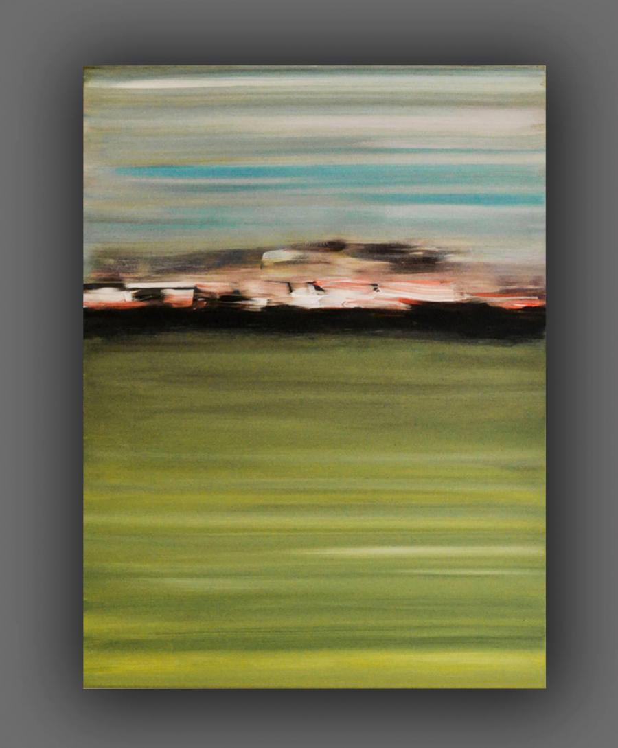 Picturi abstracte/ moderne Oras pe mare