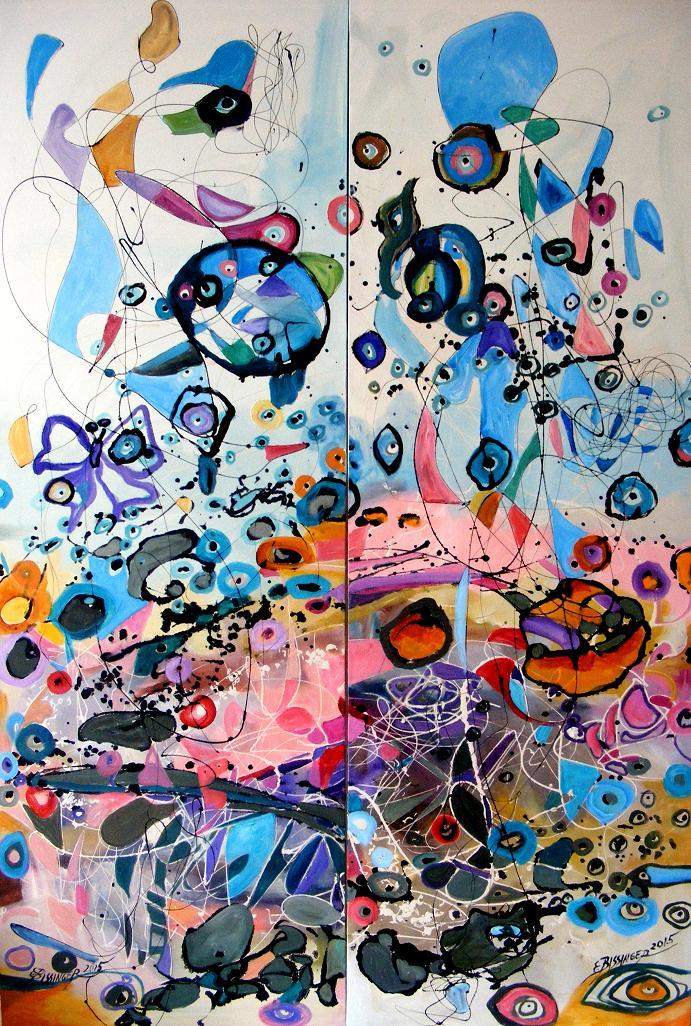 Picturi abstracte/ moderne Baloane de sapun