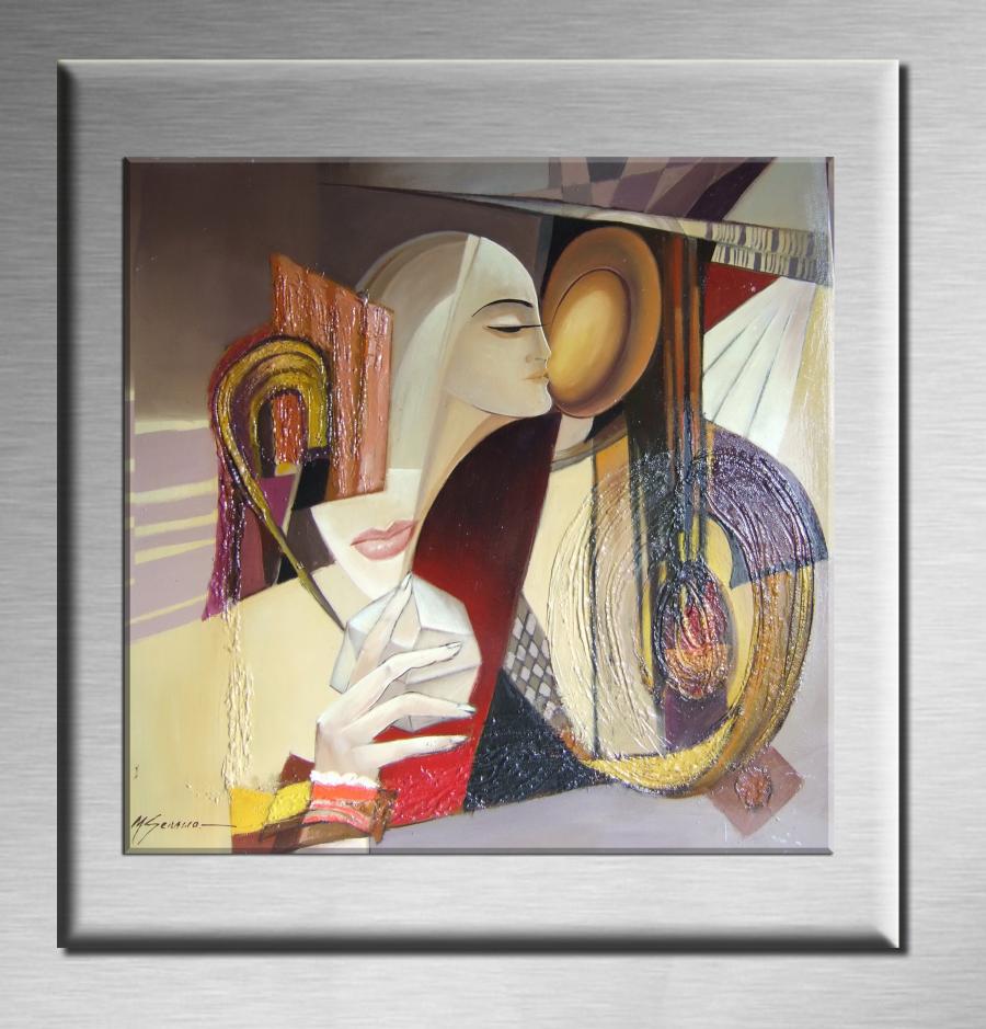 Picturi abstracte/ moderne Dedublarea sufletului-ABSTRACT--R11