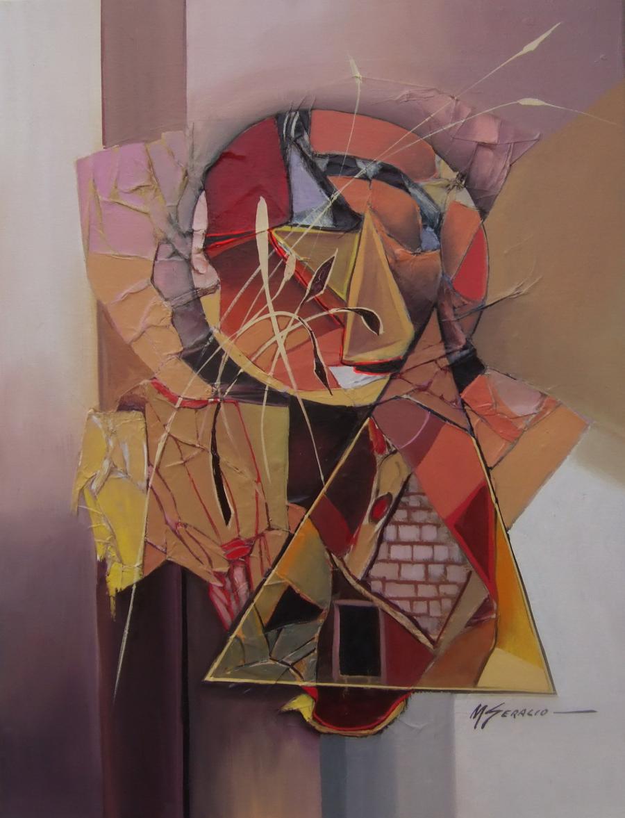 Picturi abstracte/ moderne chip cu ochi de zei--7hg
