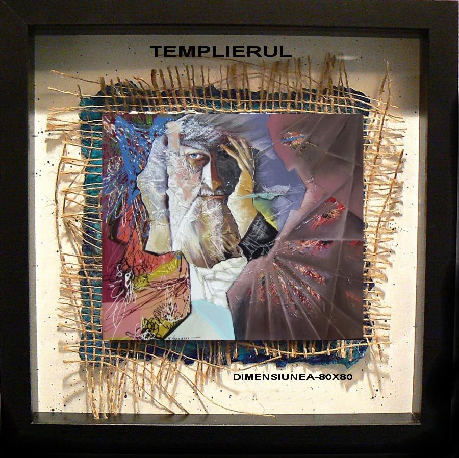 Picturi abstracte/ moderne templierul   varianta nua  11