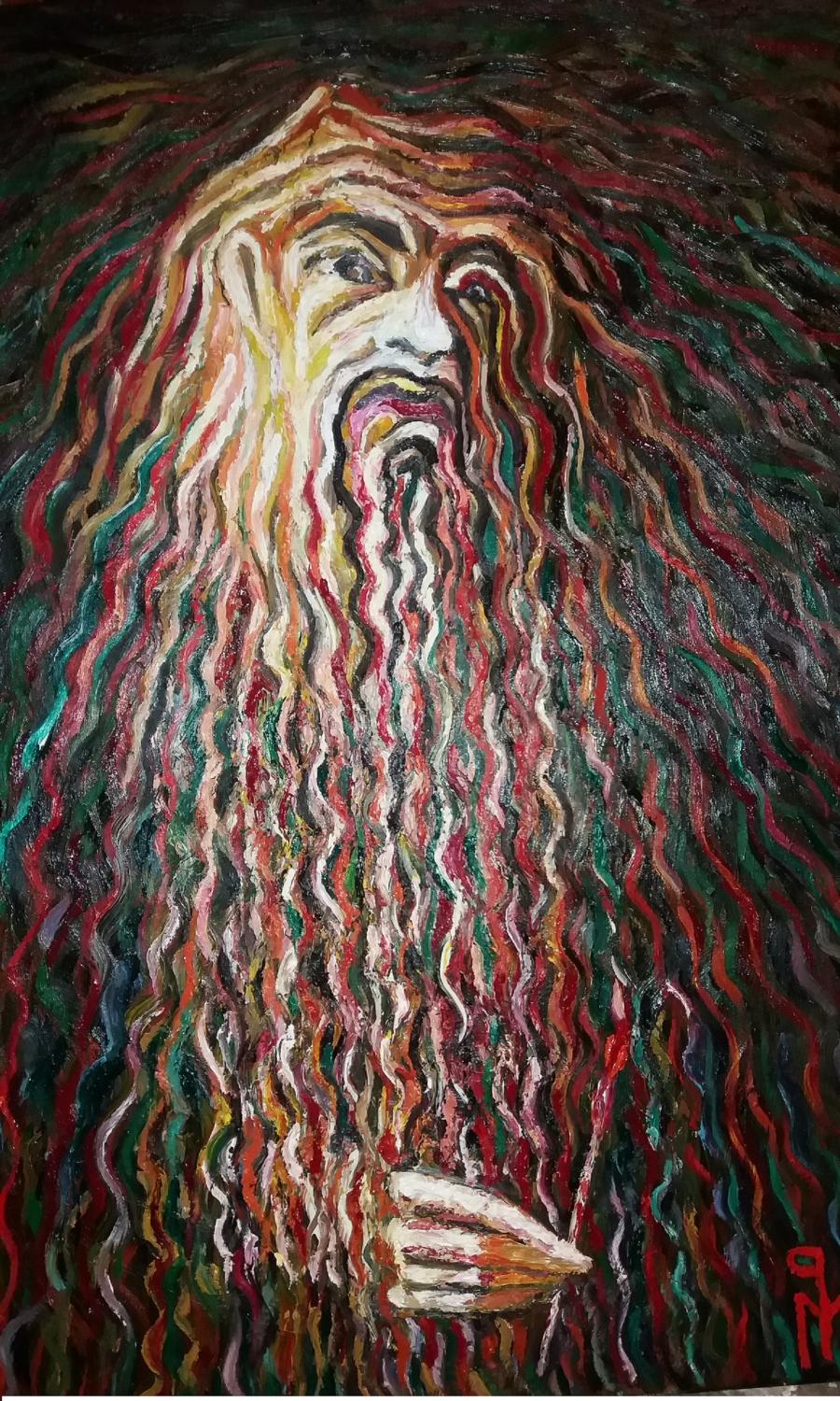 Picturi abstracte/ moderne Eu si eu-l meu