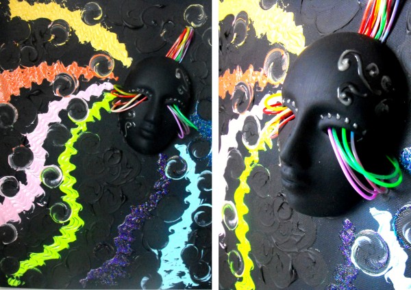 Picturi abstracte/ moderne Sonic rainbow