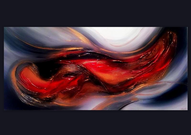 Picturi abstracte/ moderne FLAMES 8