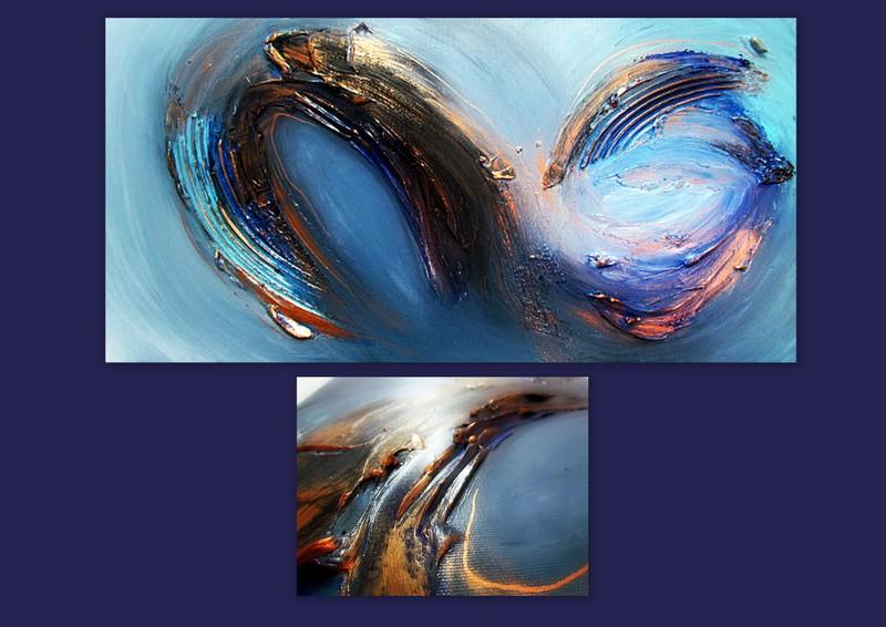 Picturi abstracte/ moderne WAVES 4