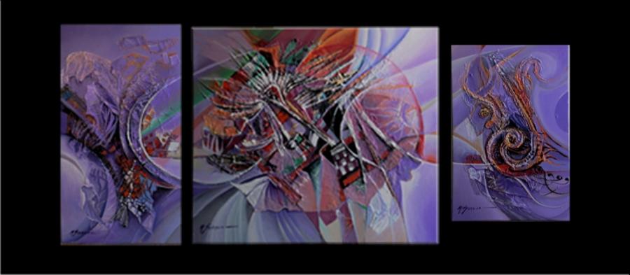 Picturi abstracte/ moderne poarta stelara-0x1