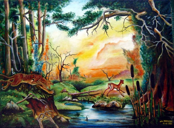 Picturi cu animale Hunt
