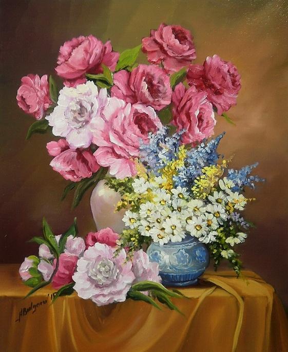 Picturi cu flori PARFUM DE PRIMAVARA