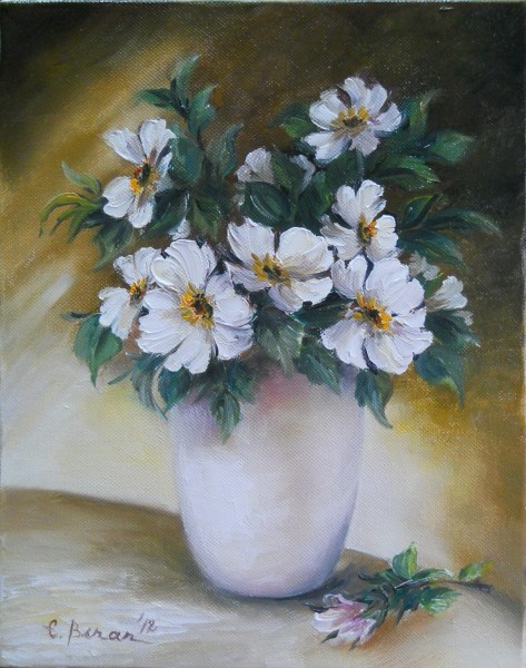 Picturi cu flori Flori de macies