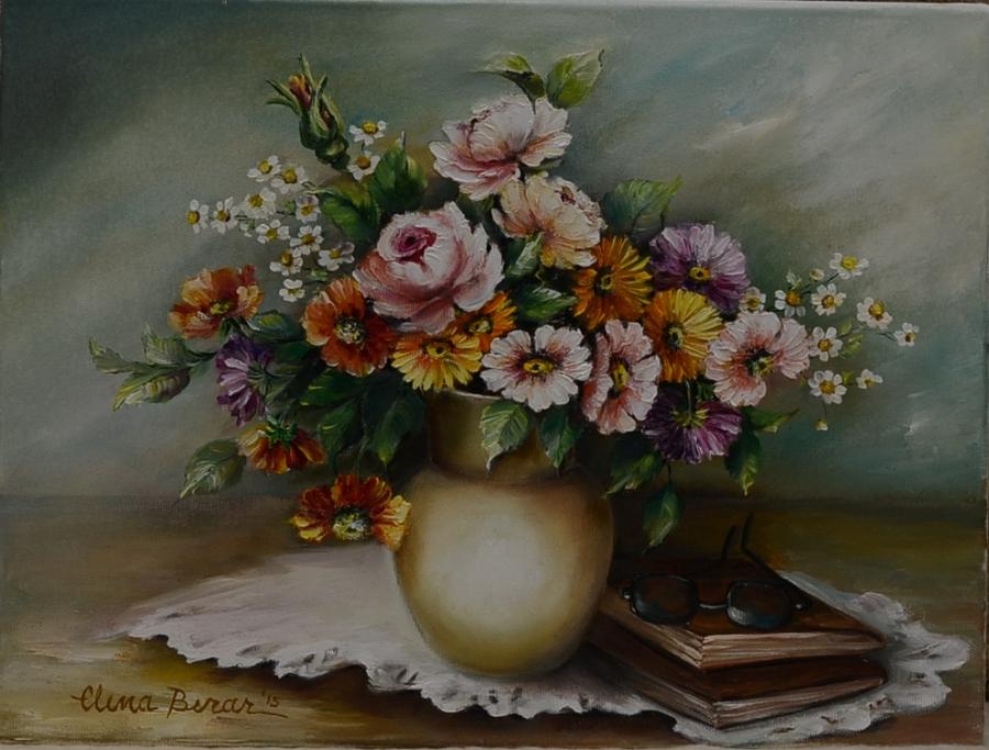 Picturi cu flori meditatie I