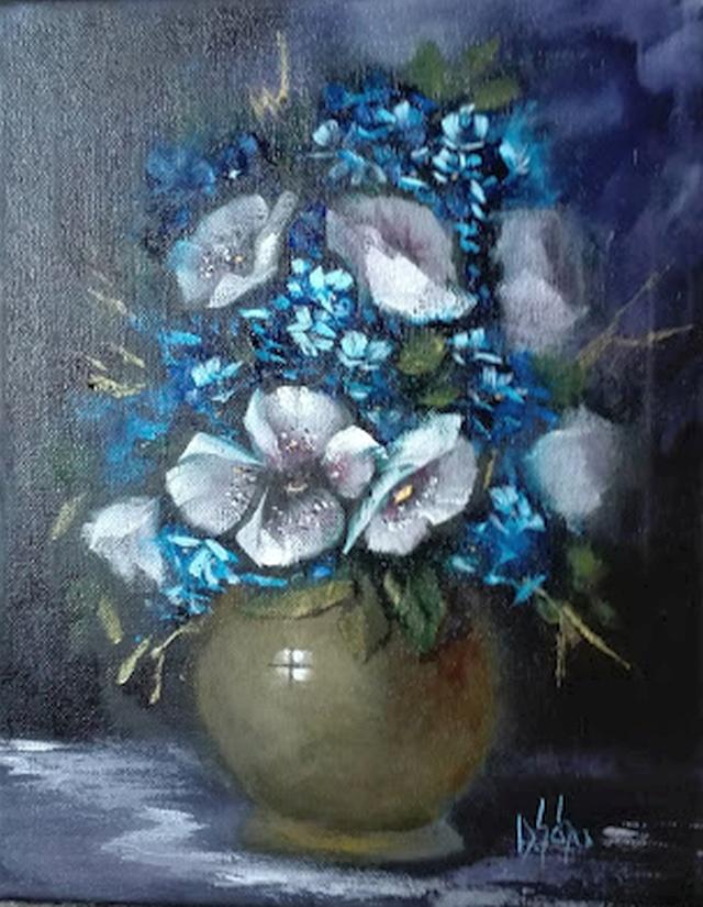 Picturi cu flori Inspiratie de taina