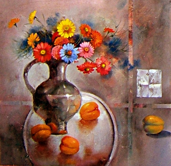 Picturi cu flori Margarete 