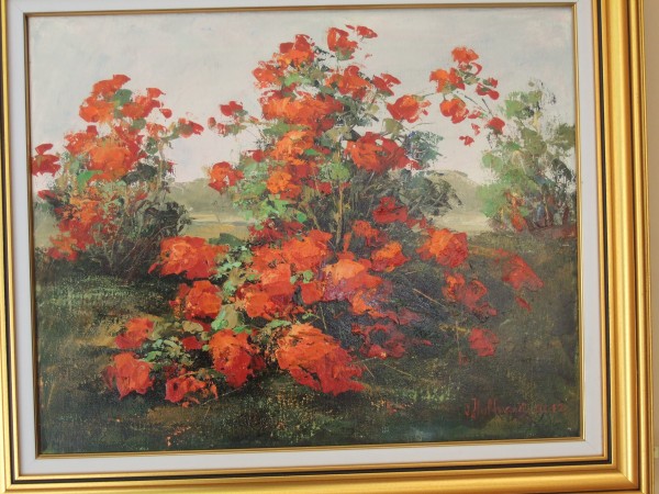 Picturi cu flori Rododendroni