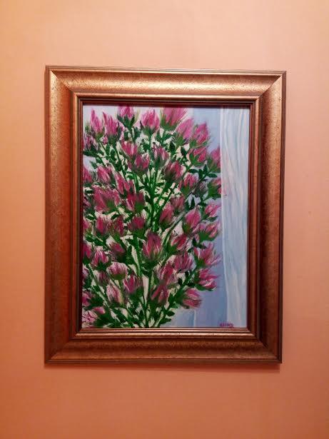 Picturi cu flori Lilac roses