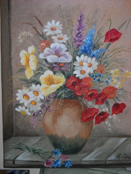 Picturi cu flori Flori de camp 4