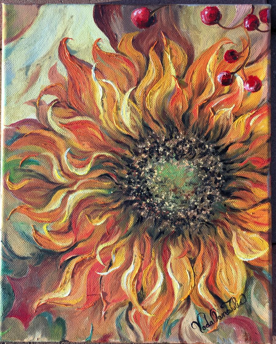 Picturi cu flori Ale soarelui