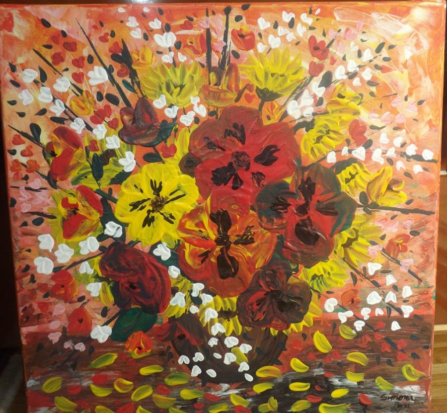 Picturi cu flori Diferite